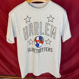 Champion Harlem Globetrotters USA Globe Graphic T-Shirt Medium